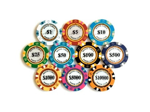 Monte Carlo Poker Chips | PokerChipKings.com