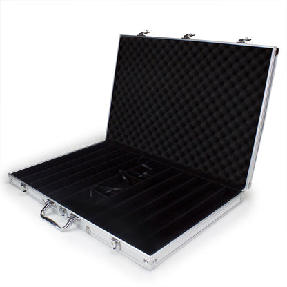 1000 Showdown Poker Chip Set with Aluminum Case