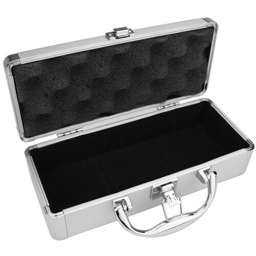 60 Ct Blank Poker Plaque Set with Aluminum Case