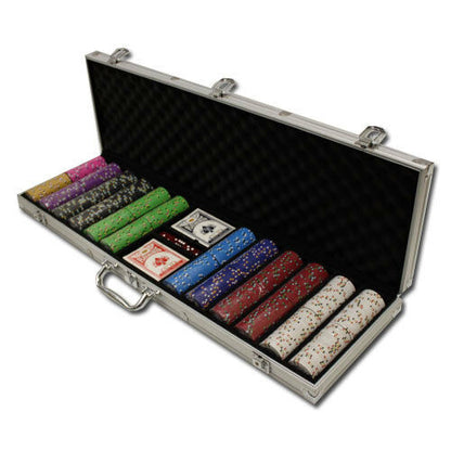 600 Bluff Canyon Poker Chip Set with Aluminum Case