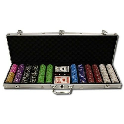 600 Bluff Canyon Poker Chip Set with Aluminum Case