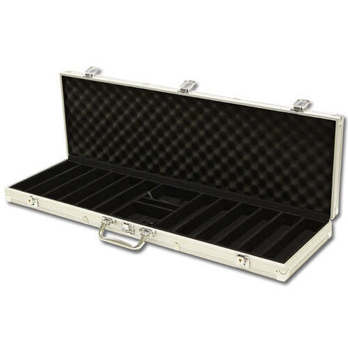 600 Tournament Pro Poker Chip Set with Aluminum Case