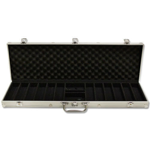 600 Diamond Suited Poker Chip Set with Aluminum Case