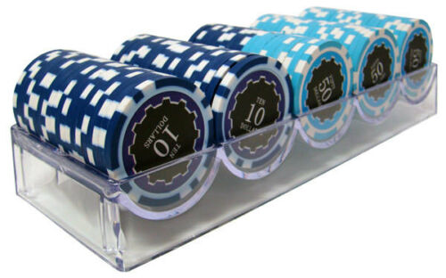 600 Eclipse Poker Chip Set with Acrylic Case