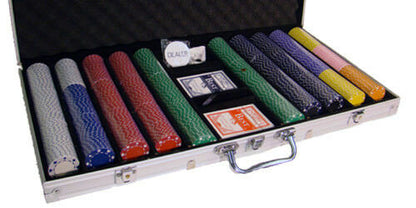 750 Suited Poker Chip Set with Aluminum Case