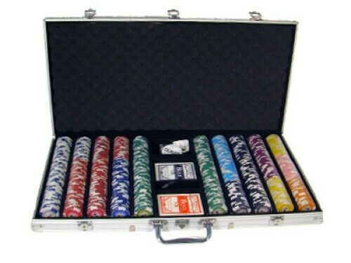 750 Tournament Pro Poker Chip Set with Aluminum Case