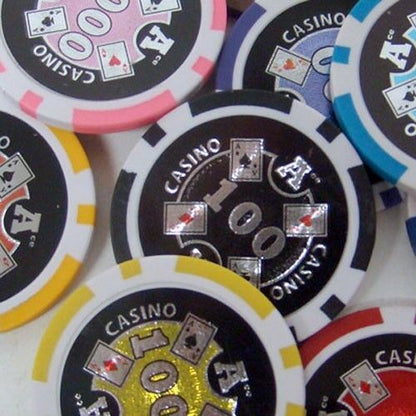 750 Ace Casino Poker Chip Set with Aluminum Case