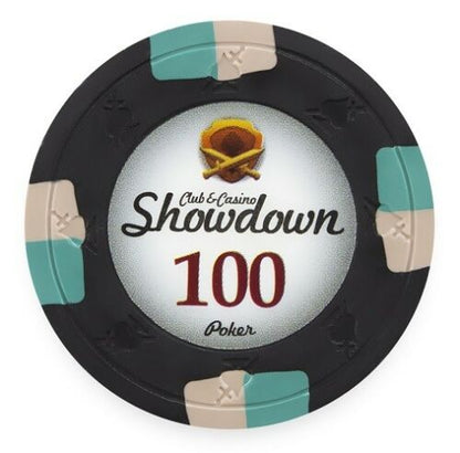 (25) $100 Showdown  Poker Chips