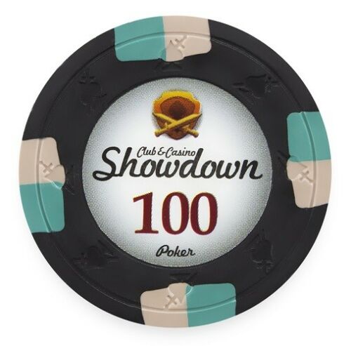 Showdown Poker Chip Sample Set