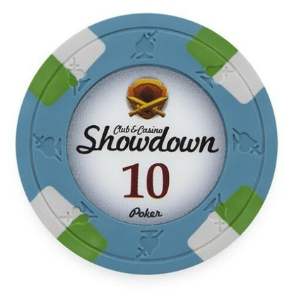 Showdown Poker Chip Sample Set