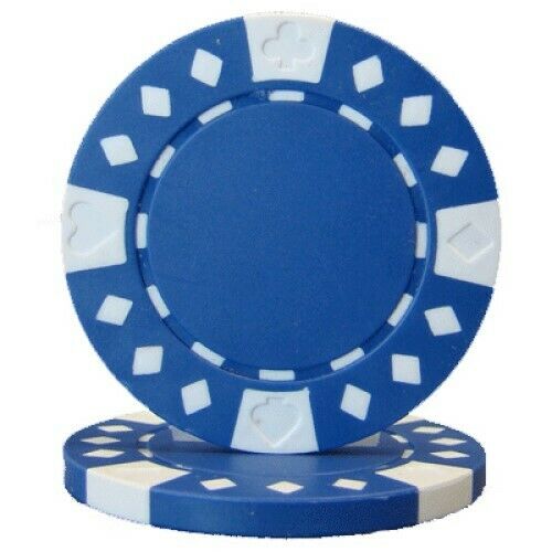 Diamond Suited Poker Chip Sample Set