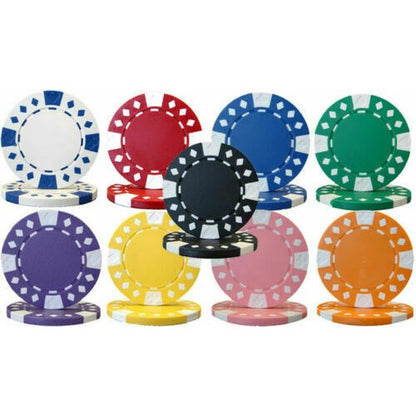 Diamond Suited Poker Chip Sample Set