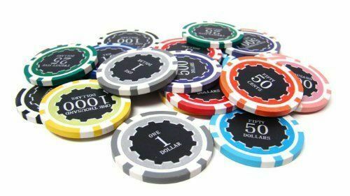 750 Eclipse Poker Chip Set with Aluminum Case