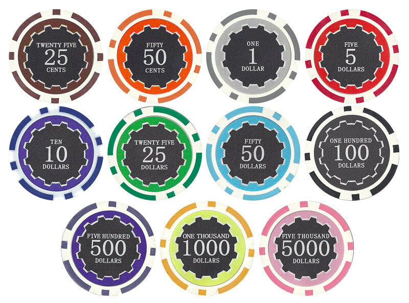 600 Eclipse Poker Chip Set with Acrylic Case