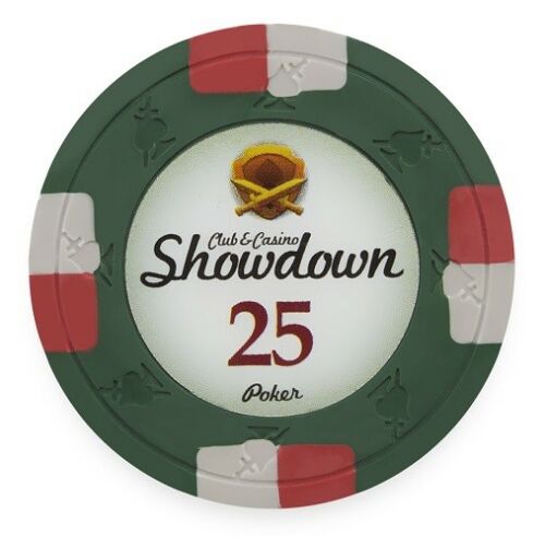 Showdown Poker Chip Sample Set