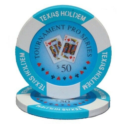 (25) $50 Tournament Pro Poker Chips