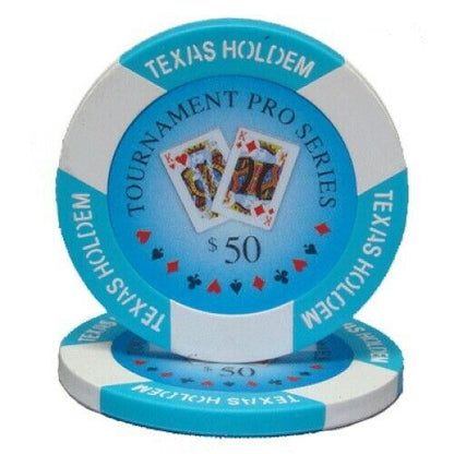 Tournament Pro Poker Chip Sample Set