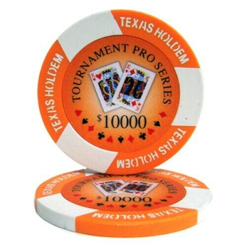 Tournament Pro Poker Chip Sample Set