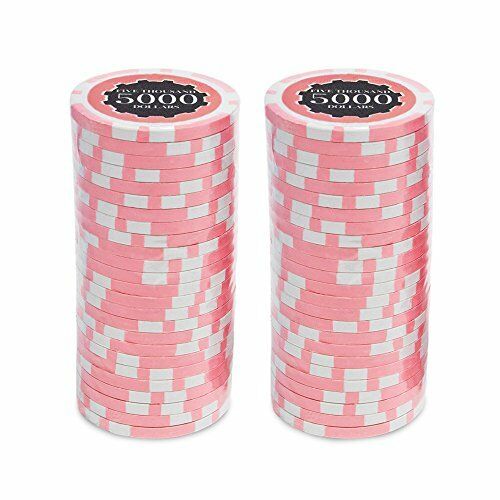 (25) $5000 Eclipse Poker Chips