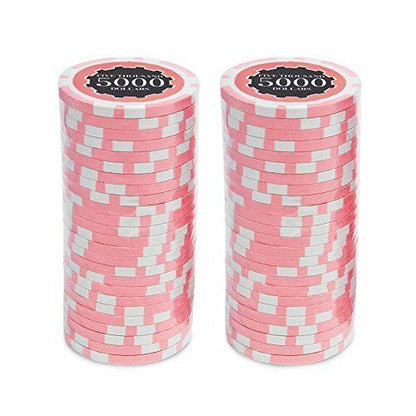 (25) $5000 Eclipse Poker Chips