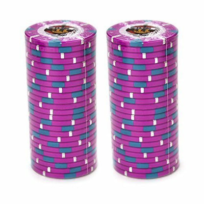 (25) $5000 Rock & Roll Poker Chips