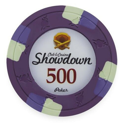 Showdown Poker Chip Sample Set