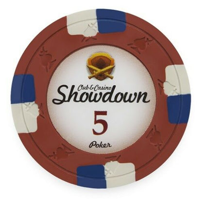 Showdown Poker Chip Sample Set