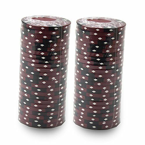 (25) Red Ace King Suited Poker Chips