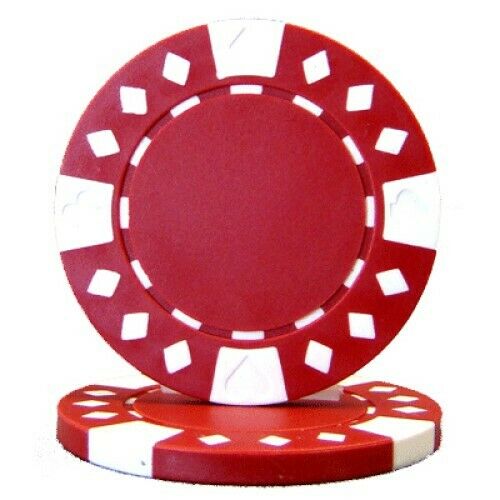 Diamond Suited Poker Chip Sample Set