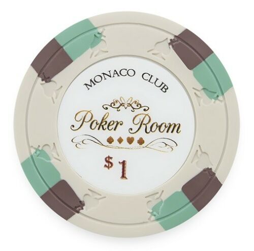 Monaco Club Poker Chip Sample Set