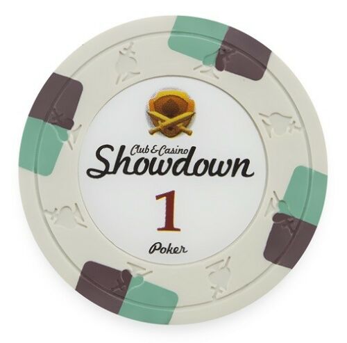 Showdown Poker Chip Sample Set