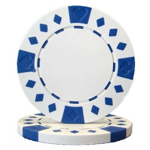 Diamond Suited Poker Chip Sample Set