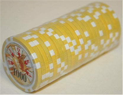 (25) $1000 Ben Franklin Poker Chips