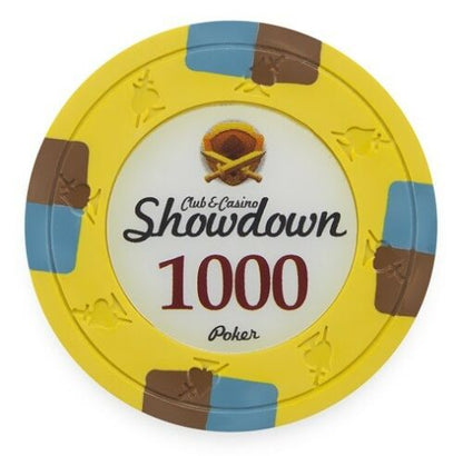 Showdown Poker Chip Sample Set